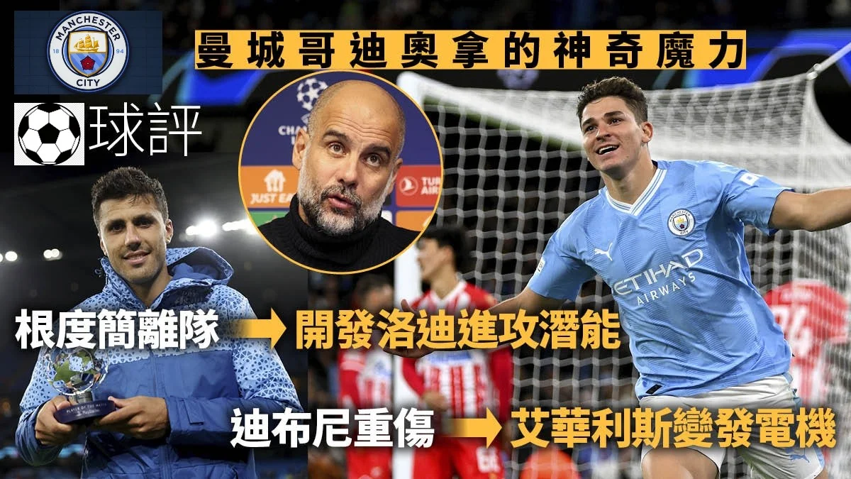 足球快報 英超 西甲 歐聯 ︱足球快訊2023︱英超︱歐洲國家盃︱足球｜英超｜歐聯｜球評 ｜ 哥迪奧拿化解傷兵潮於無形　艾華利斯令球迷忘記迪布尼
