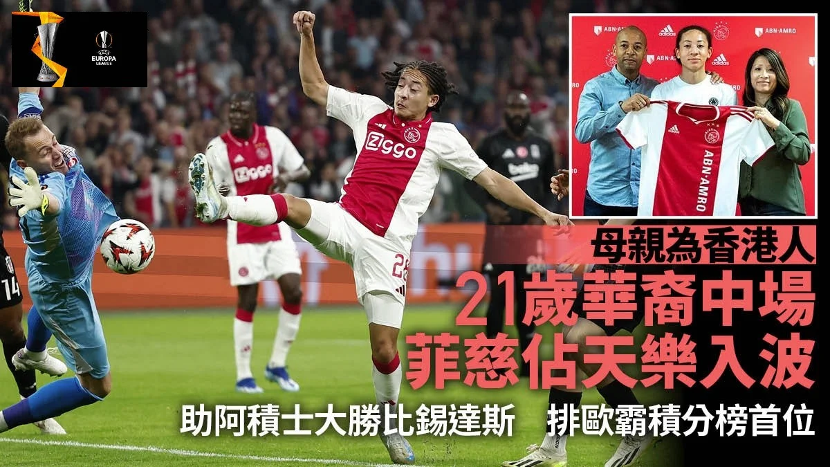 足球快報 英超 西甲 歐聯 ︱足球快訊2024︱英超︱足球｜歐霸｜華裔小將建功助阿積士大勝　菲慈佔天樂母親為香港人